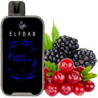Одноразка ELF BAR FS 18000 затяжок "Blackberry Cranberry" зі смаком ожина журавлина