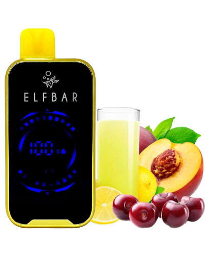 Одноразка ELF BAR FS 18000 затяжек "Cherry Peach Lemonade" со вкусом вишня персик лимонад