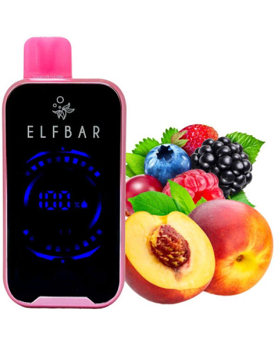 Одноразка ELF BAR FS 18000 затяжек "Peach Berry" со вкусом персик ягоды