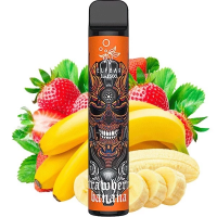 Одноразка ELF BAR Lux 1500 "Strawberry Banana" клубника банан