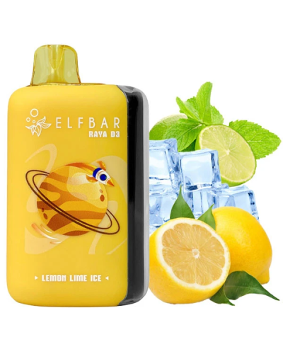 Одноразка Elf Bar RAYA D3 25000 Lemon Lime Ice (Лимон лайм лед)