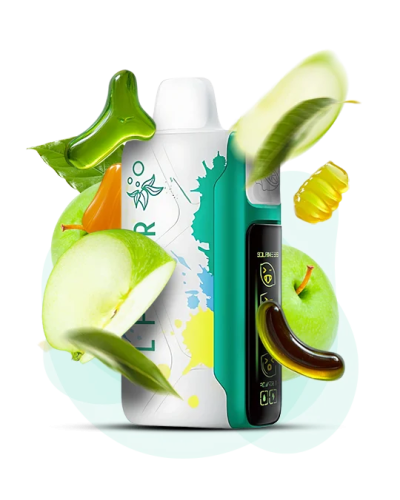 Одноразка Elf Bar Sour King 30000 Sour Apple Candy (кислая яблочная конфета)