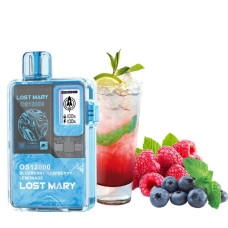 Одноразка Lost Mary OS12000 затяжек Blueberry Raspberry Lemonade (черника малина лимонад)