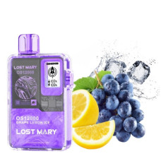 Одноразка Lost Mary OS12000 затяжек Grape Lemon Ice (виноград лимон лед)