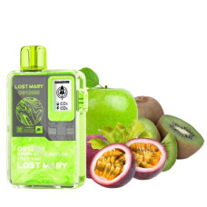 Одноразка Lost Mary OS12000 затяжек Green Apple Passion Fruit Kiwi (зеленое яблоко маракуйя киви)