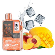 Одноразка Lost Mary OS12000 затяжек Peach Mango Ice (персик манго лед)
