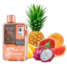 Одноразка Lost Mary OS12000 затяжек Pineapple Dragonfruit Grapefruit (ананас драгонфрут грейпфрут)