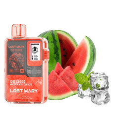 Одноразка Lost Mary OS12000 затяжек Watermelon Ice (кавун лід)
