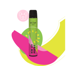 WOUF 1500 ЗАТЯЖЕК №3 KIWI PASSIONFRUIT GUAVA СО ВКУСОМ ЭКЗОТИЧЕСКИХ ФРУКТОВ