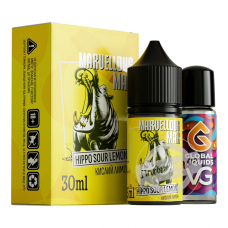 Набор для самозамеса Marvellous Max 30 мл Hippo Sour Lemon (кислый лимон)