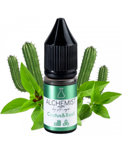 Жидкость ALCHEMIST 10 мл 50 мг "Cactus & Basil" со вкусом кактуса и базилика