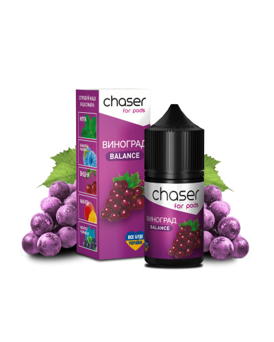 ЖИДКОСТЬ CHASER FOR PODS BALANCE 30 МЛ 50 МГ СО ВКУСОМ ВИНОГРАДА