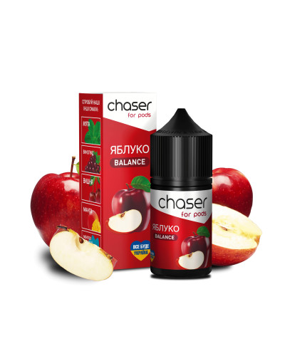 РІДИНА CHASER FOR PODS BALANCE 30 МЛ 50 МГ ЗІ СМАКОМ ЯБЛУКА