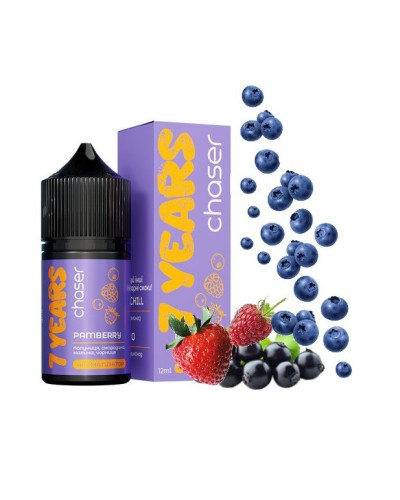 Набор для самозамеса Сhaser 7Years 30 мл "Pamberry" со вкусом клубника смородина малина черника