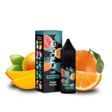  ЖИДКОСТЬ CHASER LUX BALANCE 11 МЛ 50 МГ "TROPIC PUNCH" СО ВКУСОМ ГУАВЫ МАНГО АПЕЛЬСИН