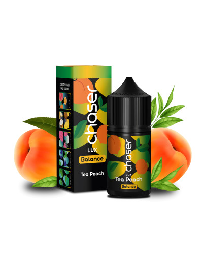 ЖИДКОСТЬ CHASER LUX BALANCE 30 МЛ 50 МГ "TEA PEACH" СО ВКУСОМ ПЕРСИКОВОГО ЧАЯ