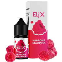 РІДИНА ELiX 30 МЛ 50 МГ ЗІ СМАКОМ ЧЕРВОНА МАЛИНА