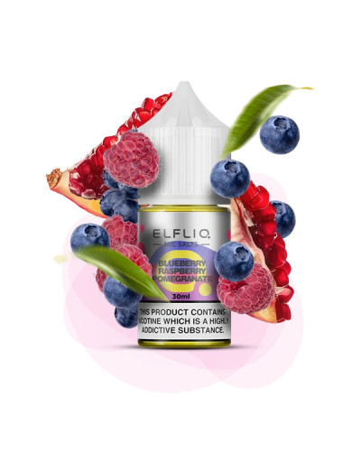 Жидкость ELF LIQ 30 мл 50 мг "Blueberry Raspberry Pomegranate" со вкусом черника малина гранат