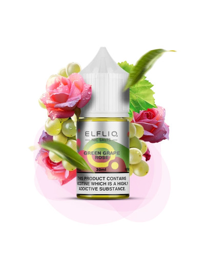 Жидкость ELF LIQ 30 мл 50 мг "Green Grape Rose" со вкусом зеленый виноград роза