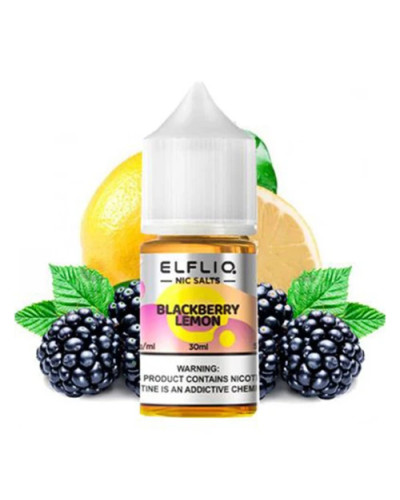 Жидкость ELF LIQ 30 мл 50 мг "Blackberry Lemon" со вкусом еживика лимон
