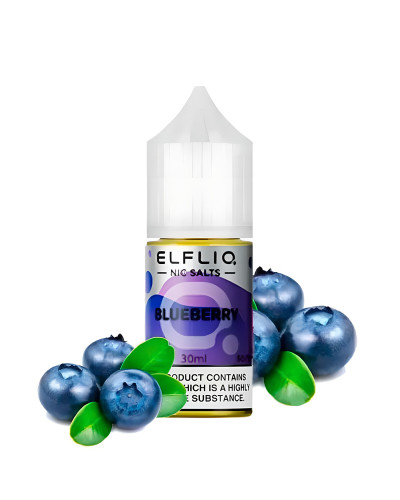 ЖИДКОСТЬ ELF LIQ 30 МЛ 50 МГ "BLUEBERRY" СО ВКУСОМ ЧЕРНИКИ