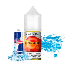 ЖИДКОСТЬ ELF LIQ 30 МЛ 50 МГ "ELFBULL ICE" СО ВКУСОМ ЭНЕРГЕТИКА СО ЛЬДОМ