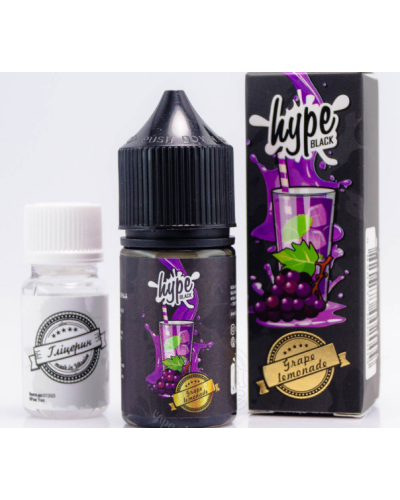 Набор для самозамеса Hype Black 30 мл Grape Lemonade со вкусом виноградового лимонада