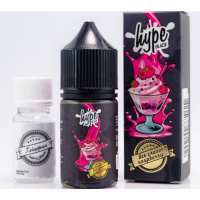 Набір для самозамісу Hype Black 30 мл Ice Cream Raspberry зі смаком малинового морозива