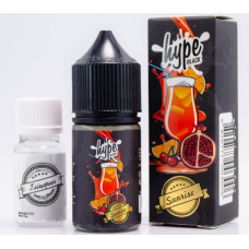 Набор для самозамеса Hype Black 30 мл Sunrise со вкусом гранатово-вишнёвый коктейль с цитрусом