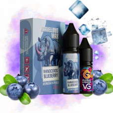 Набор для самозамеса Marvellous Max 15 мл Rhinoceros Blueberry (ароматная черника)