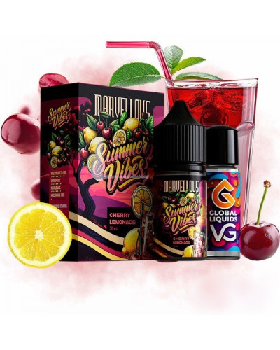Набор для самозамеса Marvellous Summer Vibes 30 мл Cherry Lemonade (вишневый лимонад)