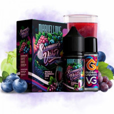 НАБОР ДЛЯ САМОЗАМЕСА Marvellous Summer Vibes 30 мл Grape & Blueberry Juice (виноградно-черничный сок)