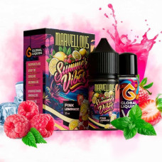 Набор для самозамеса Marvellous Summer Vibes 30 мл Pink Lemonade (лимонад с клубникой и малиною)