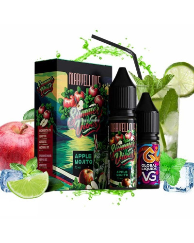 Набор для самозамеса Marvellous Summer Vibes 15 мл Apple Mojito (яблочный мохито)