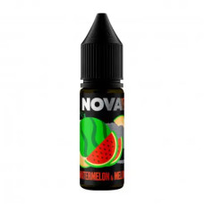 ЖИДКОСТЬ NOVA SALT 15 МЛ 50 МГ "WATERMELON MELON" СО ВКУСОМ АРБУЗА И ДЫНИ