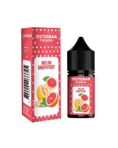 Набір для самозамісу Octobar Fresh&Sour 10 мл 50 мг Melon Grapefruit (Грейпфрут диня)