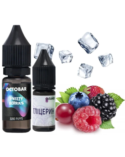 Набор для самозамеса Octobar Classic 10 мл Freezy Berries (Ледяные Ягоды)