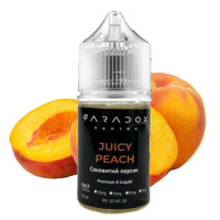 Жидкость для под систем PARADOX Vaping 30 мл 30 мг со вкусом Juicy Peach (сочный персик)