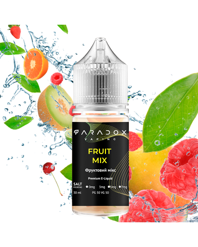 Жидкость для под систем PARADOX Vaping 30 мл 30 мг со вкусом Fruit Mix (Микс Фруктов)