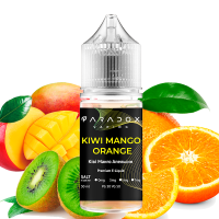 Рідина для под систем PARADOX Vaping 30 мл 30 мг зі смаком Kiwi Mango Orange (Ківі Манго Апельсин)