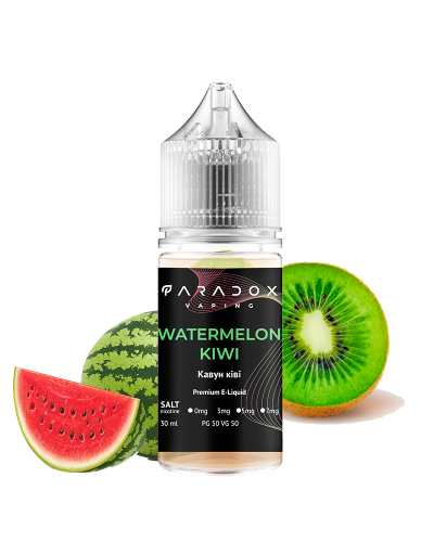 Рідина для под систем PARADOX Vaping 30 мл 30 мг зі смаком Watermelon Kiwi (кавун ківі)