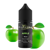 Жидкость для под систем PARADOX Vaping 30 мл 50 мг со вкусом Apple (яблоко)