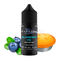 Жидкость для под систем PARADOX Vaping 30 мл 50 мг со вкусом Blueberry Pie (Черничный Пирог)