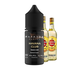 Жидкость для под систем PARADOX Vaping 30 мл 50 мг со вкусом Havana Club (Ром)