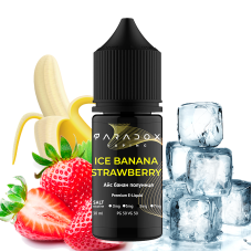 Жидкость для под систем PARADOX Vaping 30 мл 50 мг со вкусом Ice Banana Strawberry (Айс Банан Клубника)