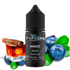 Жидкость для под систем PARADOX Vaping 30 мл 50 мг со вкусом Magic (Черника Ром и Сигара)