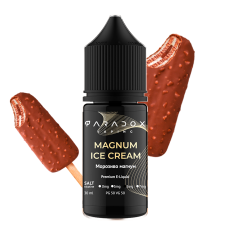 Жидкость для под систем PARADOX Vaping 30 мл 50 мг со вкусом Magnum Ice Cream (мороженое магнум)