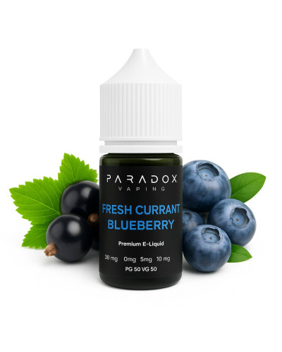 Рідина для под систем PARADOX Vaping 30 мл 30 мг зі смаком Frech Currant Blueberry (Свіжа Смородина Чорниця)