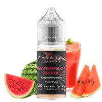 Жидкость для под систем PARADOX Vaping 30 мл 30 мг со вкусом Watermelon Coctail (арбузный коктейль)