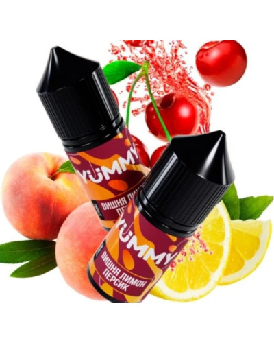 Жидкость YUMMY 30 мл 50 мг Вишня лимон персик